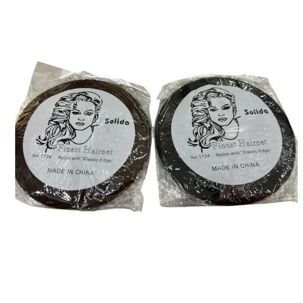 Hair net black & Dark brown