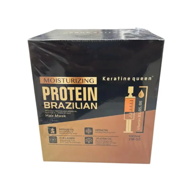 Protein mask with argan oil