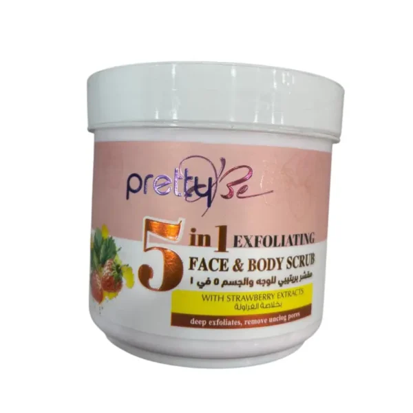 Prettybe face scrub w/ cream
