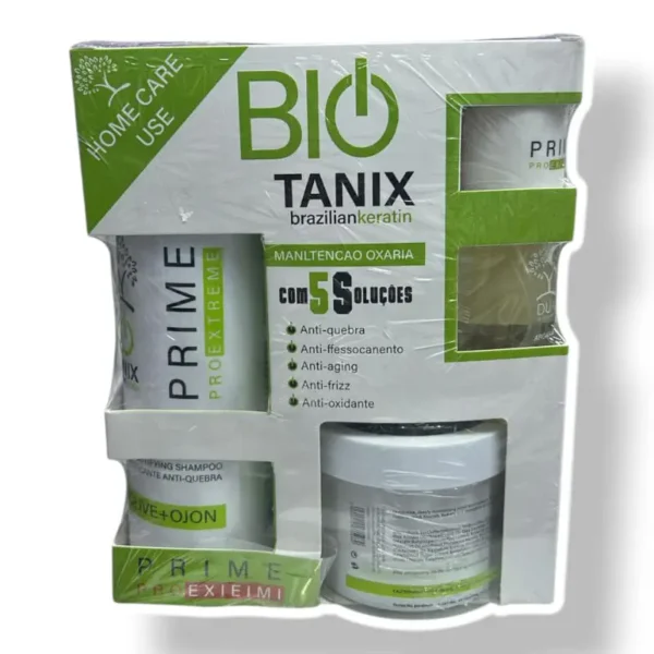 Bio Tanix Brazillian Protein Shampoo Mask Serum Set