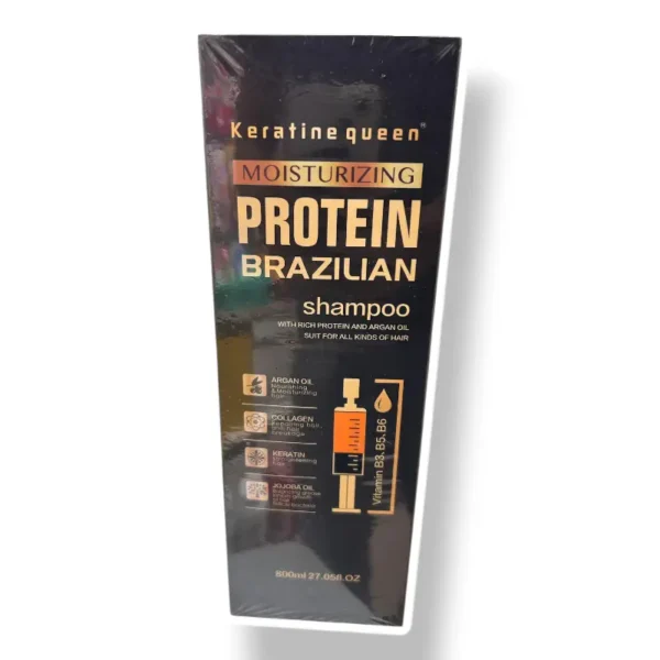 Keratinequeen Straightening Hair Shampoo Protein Brazillian 800ml