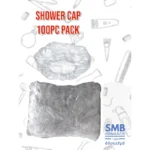 Hair shower cap 100pc pack for hot oil treatment salon