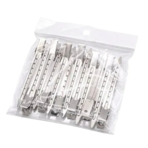 steel hair clip styling