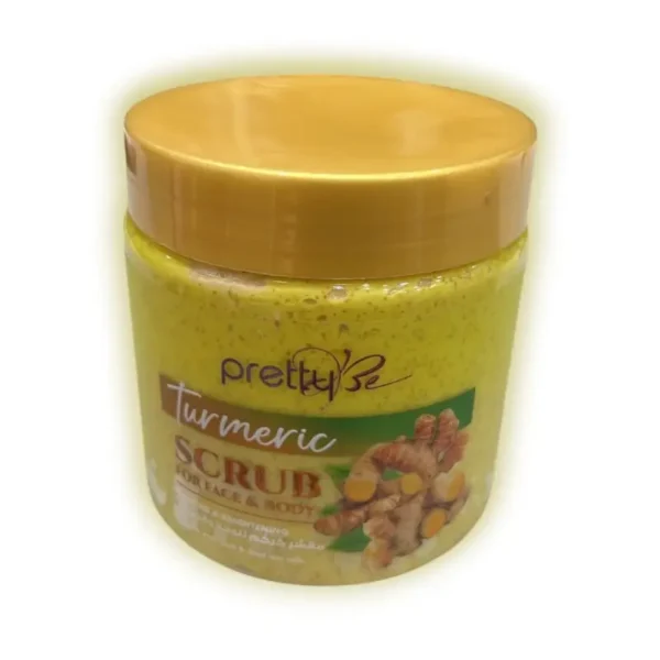 Pretty Be Turmeric Natural Face Scrub 600ml