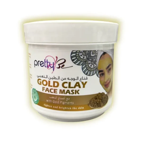 Pretty be Gold Clay Face Mask 600ml