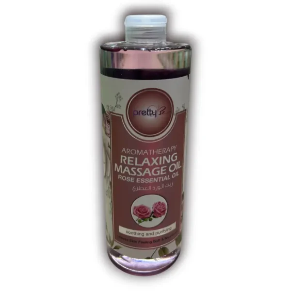 Prettybe Relaxing Massage Oil 1Ltr Rose