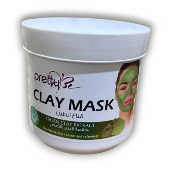 Prettybe Clay Mask Green Clay 600ml Face & Body