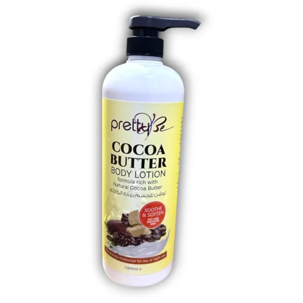 Prettybe Massage And Body Lotion 1ltr Cocoa Butter