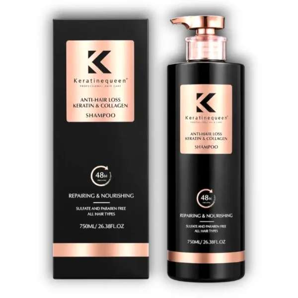 Keratine Queen Anti Hair Loss Shampoo 750ml UK